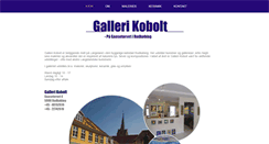 Desktop Screenshot of gallerikobolt.dk