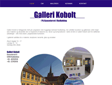 Tablet Screenshot of gallerikobolt.dk